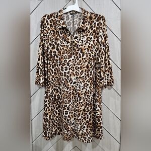 Ava & Grace Animal Print Dress